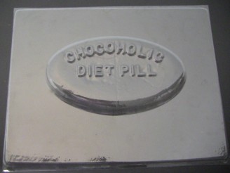 3519 Chocolate Candy Diet Pill Mold